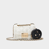 Letissee in Black White - Crossbody bag