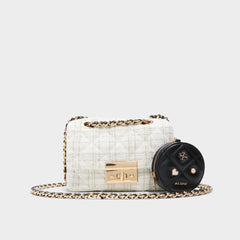 Letissee in Black White - Crossbody bag