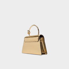 Aellaax Gold Women's Top Handle Bags - Top handle bag