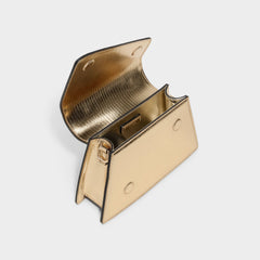 Aellaax Gold Women's Top Handle Bags - Top handle bag