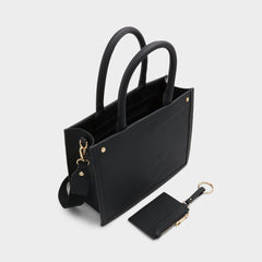 Daspiass in Black - Satchel bag