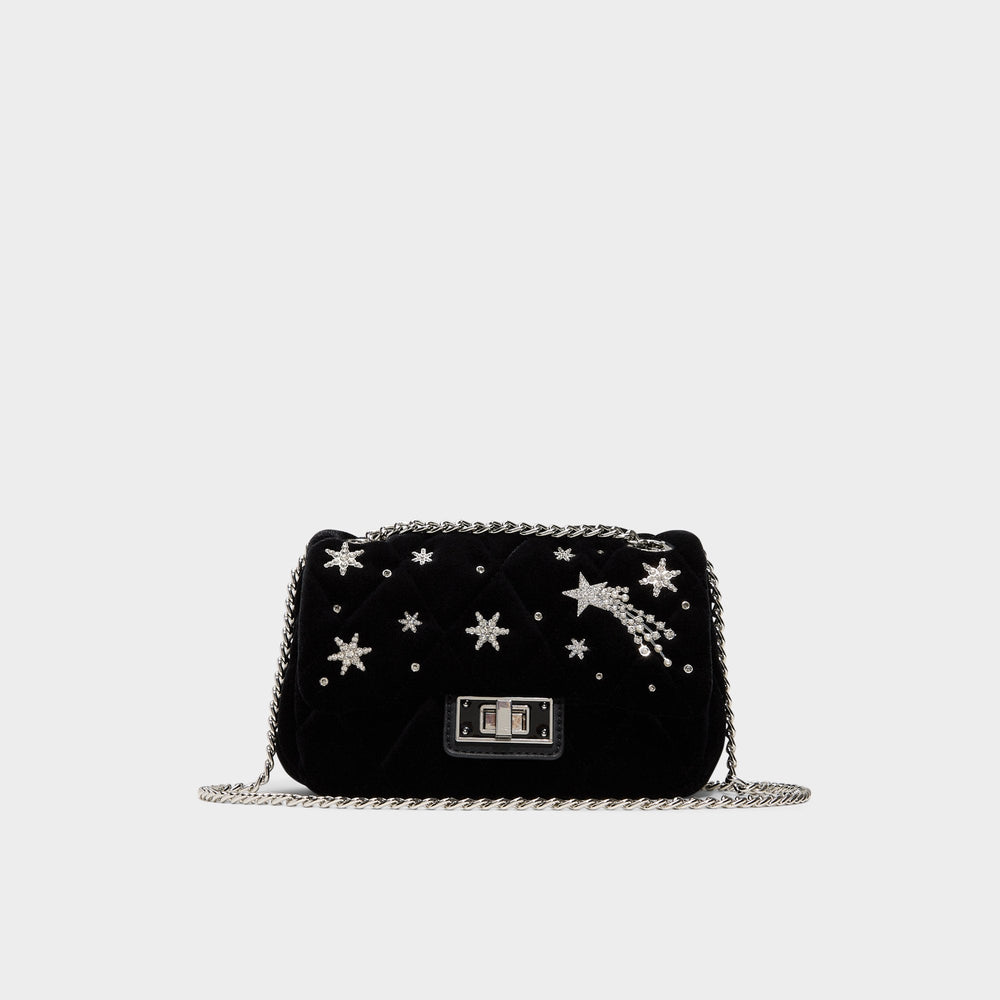 Celestinaa in Other Black - Crossbody bag