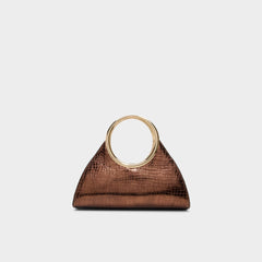 Alayamoonn in Bronze - Top handle bag