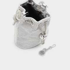Marvelax Silver Women's Top Handle Bags - Bucket bag