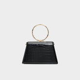 Akaylee in Black - Top handle bag