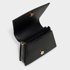 Akaylee in Black - Top handle bag