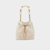 Ilynnaa in Other White - Bucket bag