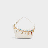 Frankiewoven White Women's Shoulder Bags - Shoulder bag