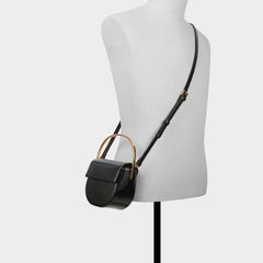 Delightfullx Black Women's Top Handle Bags - Top handle bag