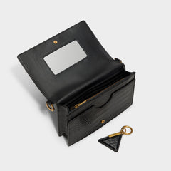 Lilythhx Black Overflow Women's Crossbody Bags - Crossbody bag