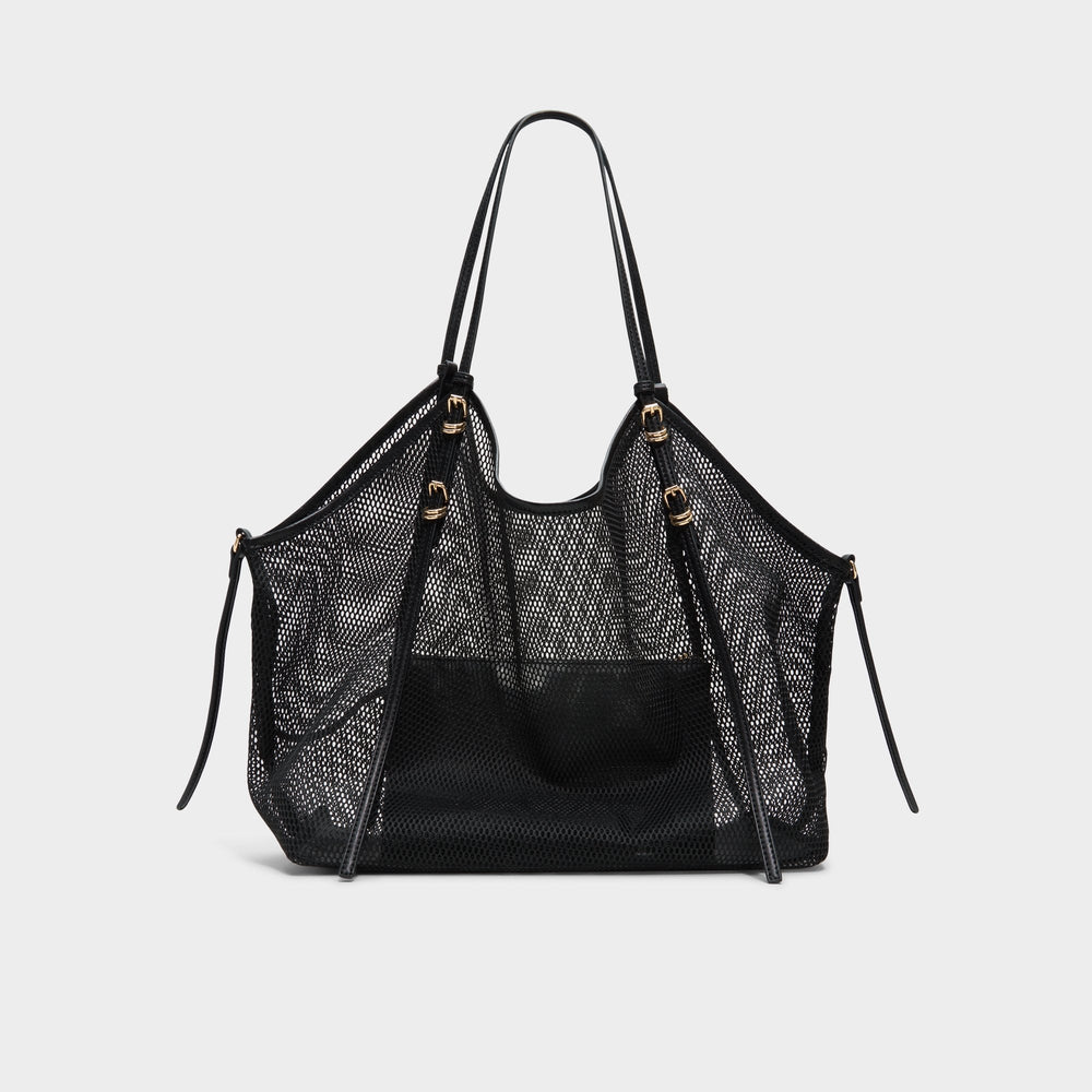 Meshcarry Black Women's Tote & Satchel bags - Hobo bag