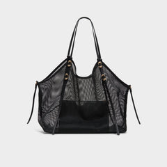 Meshcarry Black Women's Tote & Satchel bags - Hobo bag