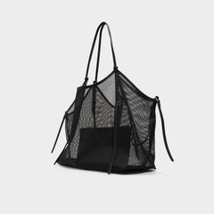Meshcarry Black Women's Tote & Satchel bags - Hobo bag