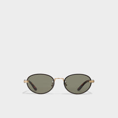 Alicee in Other Brown - Oval sunglasses