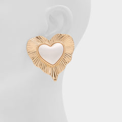 Valentine in Metallic Multi - Statement earrings