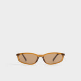 Freyyaax in Brown - Rectangle sunglasses