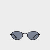 Alicee in Black - Oval sunglasses