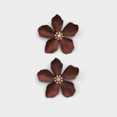 Maflorra in Brown - Statement earrings