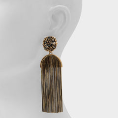 Nightfaller in Grey - Statement earrings