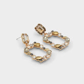 Lamasax in Champagne - Chandelier earrings
