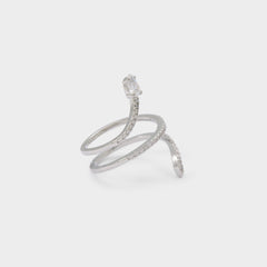 Mirienad in Silver Clear Multi - Ring