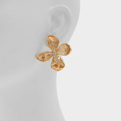 Floraluxe Gold/Clear Multi Women's Earrings - Earrings