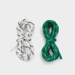 Loopz Medium Green Women's Shoe Charms & Laces - Shoelaces
