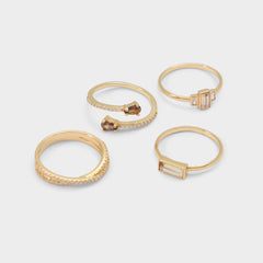 Yeikin in Light Brown - Multi finger rings