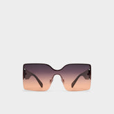 Lalaendrax Black/Gold Multi Women's Square - Square sunglasses