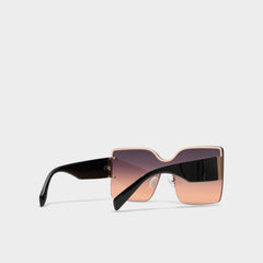 Lalaendrax Black/Gold Multi Women's Square - Square sunglasses