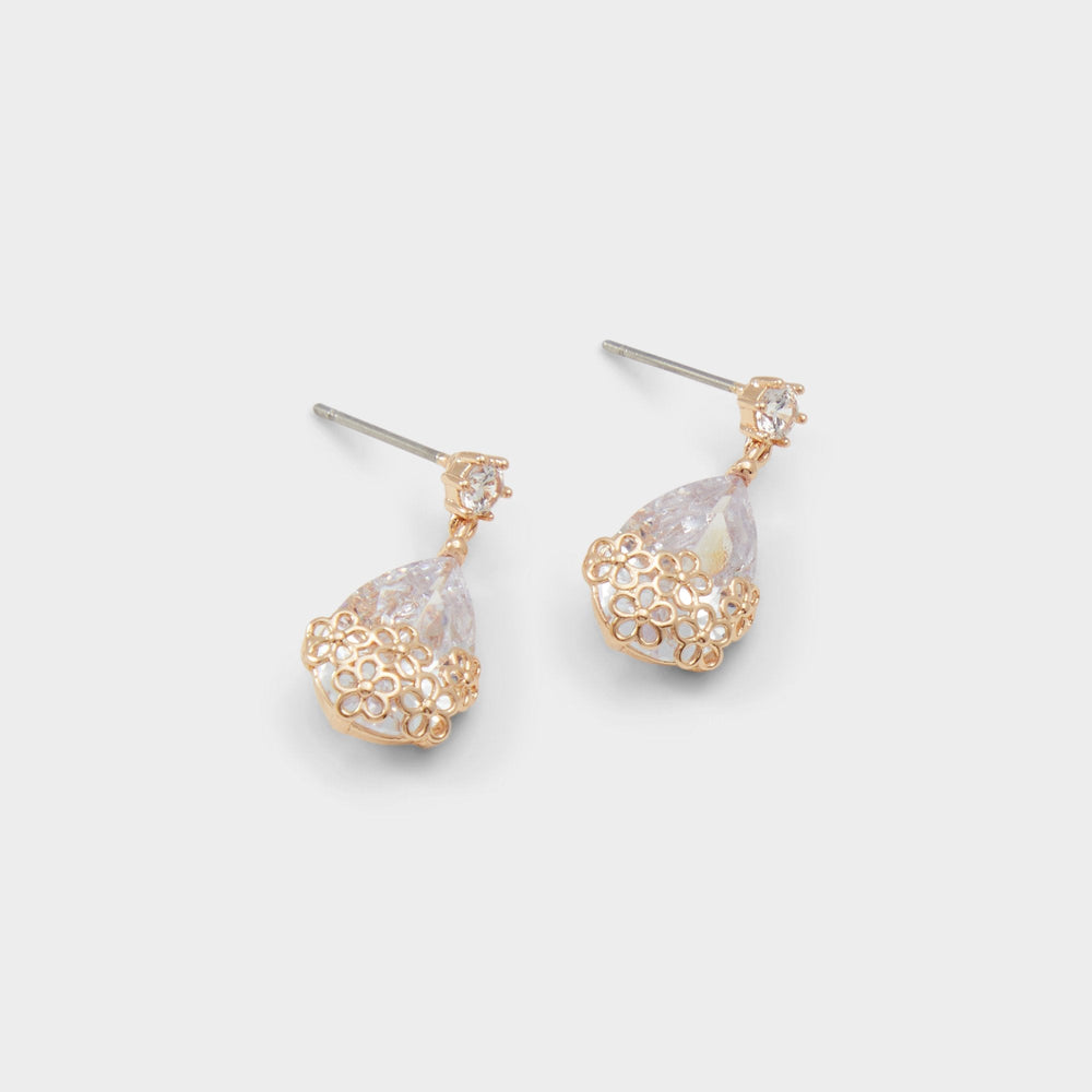 Cutesie Gold/Clear Multi Women's Earrings - Earrings