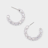 Adedrimar Silver/Clear Multi Women's Cubic Zirconia - Earrings