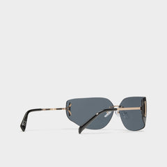 Pigowenx Gold Women's Square - Square sunglasses