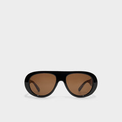 Harvveyx Other Brown Women's Round - Aviator sunglasses