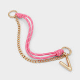 Alphabet Bright Yellow Women's Bag Charms & Keychains - Bag charm