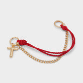 Alphabet Medium Yellow Women's Bag Charms & Keychains - Bag charm