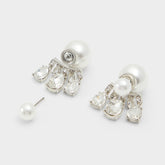 Olililith Silver/Clear Multi Women's Earrings - Earrings