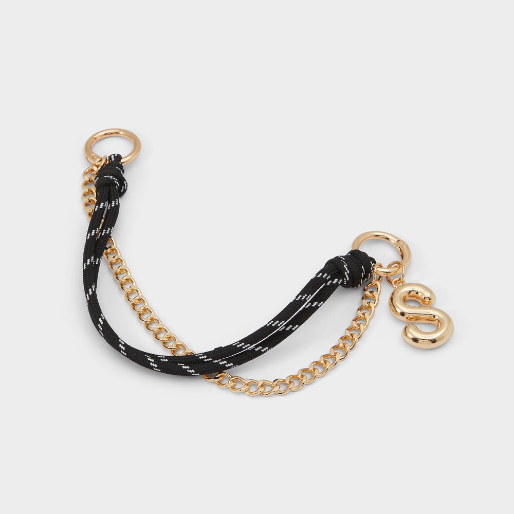 Alphabet Gold Women's Bag Charms & Keychains - Bag charm