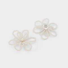 Flowerclip in Ice - Decorative shoe clip