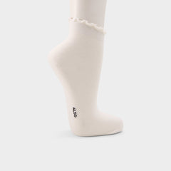 Frilluxe in Black White - Crew socks