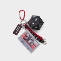 Mixtape in Red - Bag charm