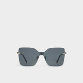 Romashin Black Women's Square - Square sunglasses