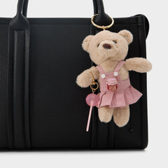 Snugglepop in Light Pink - Bag charm