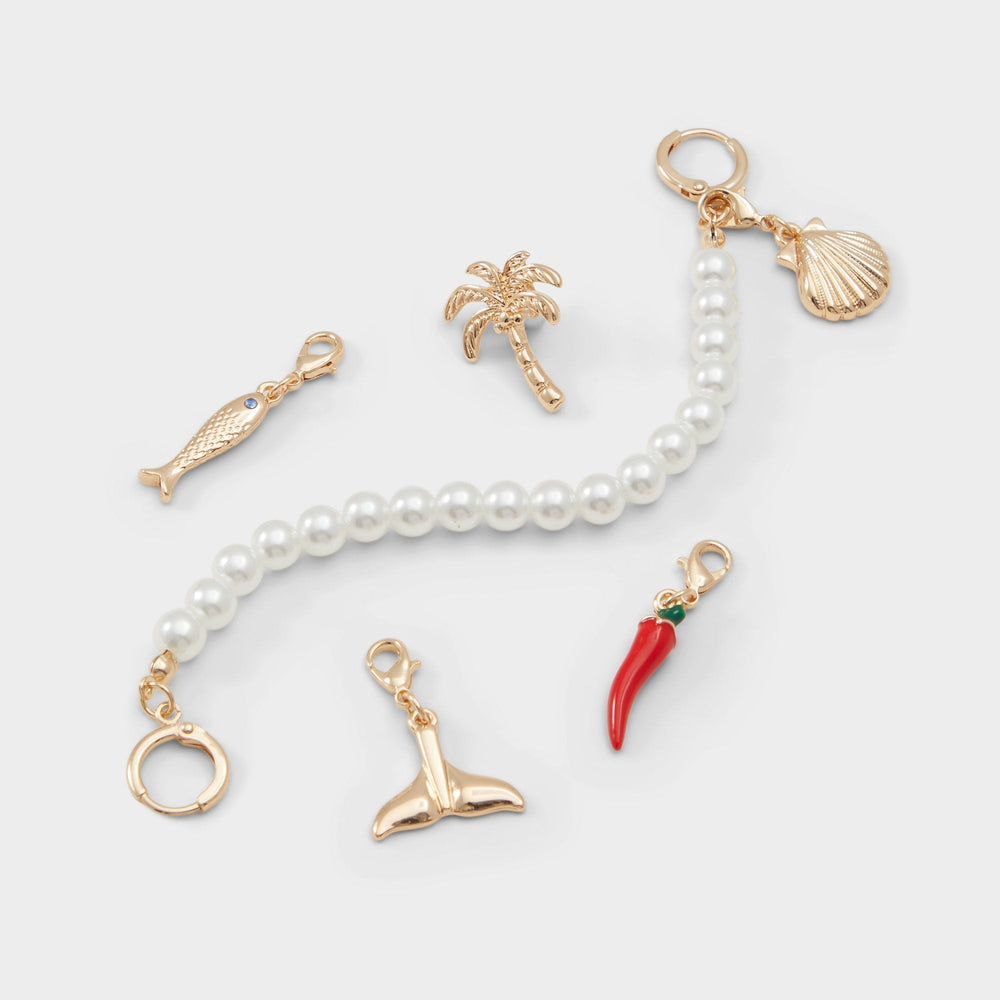 Tropico Red Women's Shoe Charms & Laces - Shoe charms
