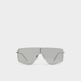 Priren Silver Women's Shield - Shield sunglasses