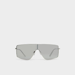 Priren Silver Women's Shield - Shield sunglasses