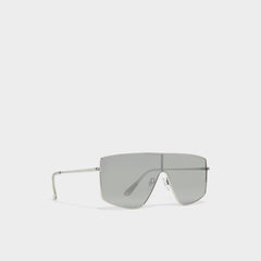 Priren Silver Women's Shield - Shield sunglasses