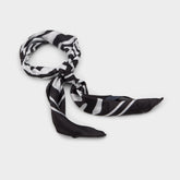 Zebria Black/White Women's Scarves - Scarf