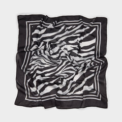 Zebria Black/White Women's Scarves - Scarf