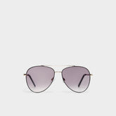 Arilicanx Black/Gold Multi Women's Aviator - Aviator sunglasses